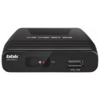 Цифровая приставка BBK SMP016HDT2 Dark-Grey,DVB-T, DVB-T2 MPEG-2/MPEG-4, выход HDMI RCA выход («тюльпан»), USB