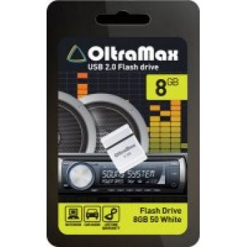 8Gb - OltraMax 50 White OM008GB-mini-50-W
