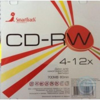 Smart Track CD-RW 700  4-12х Slim 5200