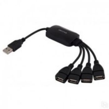 Хаб USB Rexant 18-4101 4 ports Black
