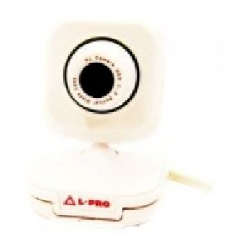 Веб-камера L-PRO 132 /1407   микрофон до 16МР  white apple /40