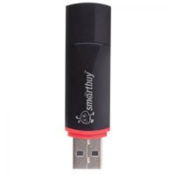Флешка 64 GB USB 2.0 Smartbuy Crown Black